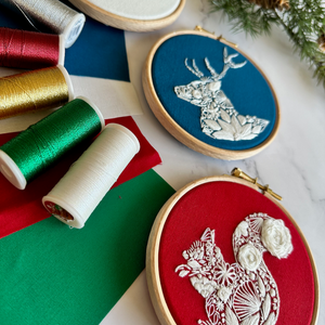 Embroidered Ornament Workshop